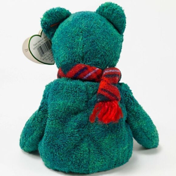 RETIRED Ty Beanie Baby WALLACE BEAR ERRORS With Tags RARE - Picture 2 of 6